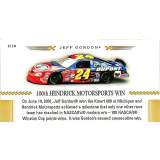 Super Shots Sports Hendrick Motorsports 100th Win Artwork Collection - Gold 2024