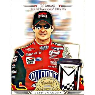 Super Shots Sports Jeff Gordon #19 Gold Art Pack