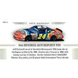 Super Shots Sports Jeff Gordon #11 Silver Art Pack