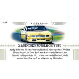 Super Shots Sports Ricky Rudd #6 Silver Art Pack