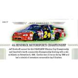 Super Shots Sports Jeff Gordon #17 Silver Art Pack