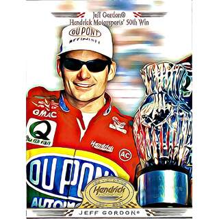 Super Shots Sports Jeff Gordon #11 Gold Art Pack